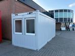 Kantoorunit - 6,00 x 2,45 mtr   |Grijs KR  [ jong gebruikt ], Zakelijke goederen, Machines en Bouw | Keten en Containers, Ophalen of Verzenden