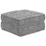 vidaXL Modulaire bank Geometrisch Lichtgrijs 70 x 70 x 36 cm, Huis en Inrichting, Woonaccessoires | Kussens, Verzenden, Nieuw
