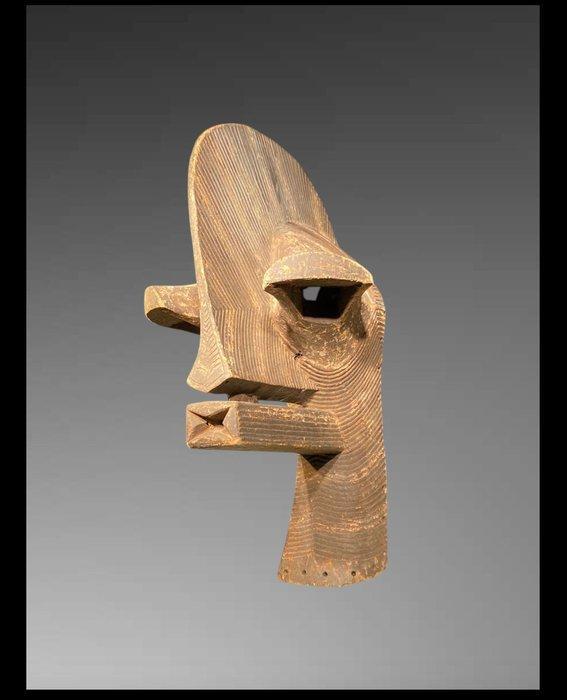 Masque LUBA, Kifwebe, (75 cm) - masque kifwebe dier - Songye, Antiek en Kunst, Kunst | Niet-Westerse kunst