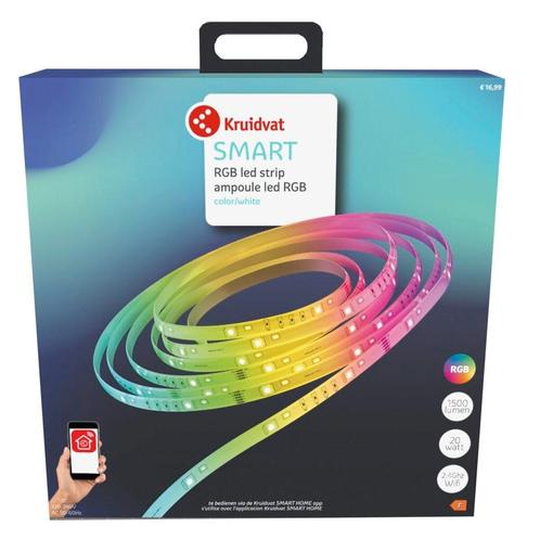 Kruidvat Smart RGB Led Strip, Tuin en Terras, Buitenverlichting, Nieuw, Verzenden