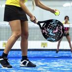 Padel Racket Carbon Fiber met EVA Kern en Opbergtas, Verzenden, Nieuw