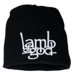 Lamb Of God Band Logo Beanie Muts Zwart - Officiële, Nieuw