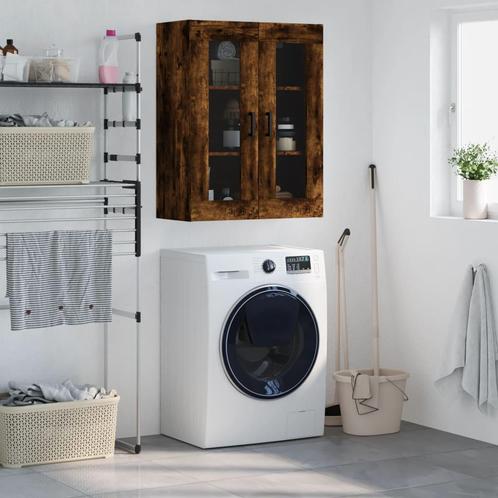 vidaXL Hangkast 69,5x34x90 cm gerookt eikenkleurig, Huis en Inrichting, Kasten | Buffetkasten, 25 tot 50 cm, Nieuw, Overige houtsoorten