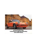 1974 PORSCHE 911 BROCHURE DUITS, Boeken, Auto's | Folders en Tijdschriften, Nieuw, Porsche, Author