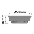 Ledmaxx Deep-Deco Ring Goud Ø5cm, Ophalen of Verzenden, Nieuw