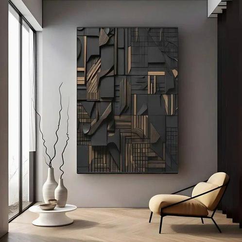 Eleis Vuinna - Wood Special Cube, Antiek en Kunst, Kunst | Designobjecten