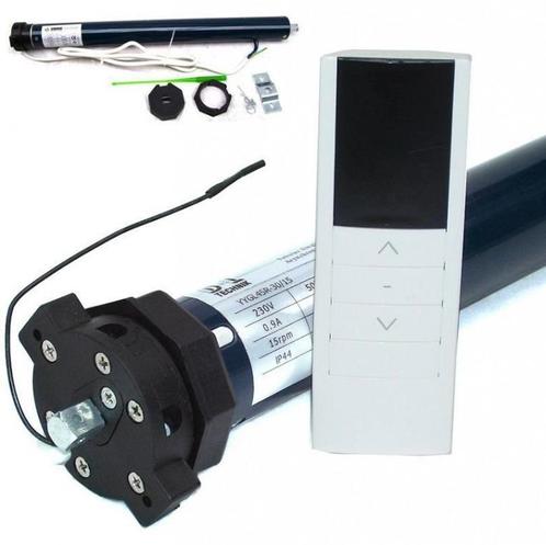 rolluikmotor met afstandsbediening, Doe-het-zelf en Verbouw, Rolluiken, Nieuw, 200 cm of meer, Elektrische bediening, Minder dan 100 cm