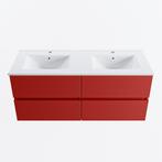 MONDIAZ VICA 120cm badmeubel onderkast Fire 4 lades., Ophalen of Verzenden, Nieuw, Bad