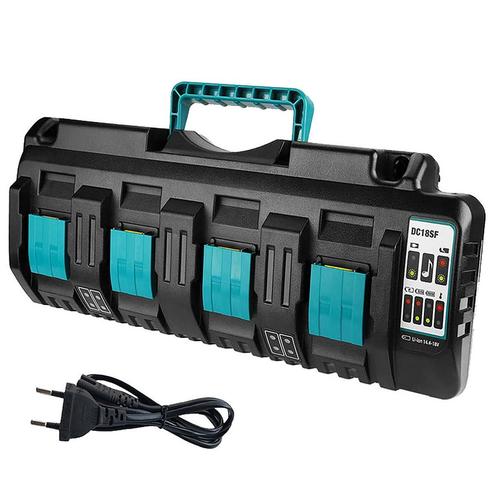 Makita DC18SF 4-port lader met indicatorscherm Replacement, Doe-het-zelf en Verbouw, Gereedschap | Machine-onderdelen en Toebehoren