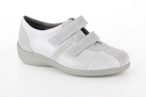 -50% Durea  Durea 6096.249.9421-m dames klittenbandschoenen, Kleding | Dames, Schoenen, Grijs, Nieuw, Verzenden