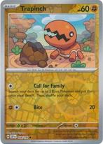 Trapinch 104/191 reverse holo surging sparks, Hobby en Vrije tijd, Verzamelkaartspellen | Pokémon, Ophalen of Verzenden, Nieuw