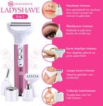 MM Brands 5 in 1 Ladyshave voor Vrouwen - Trimmer Vrouw -, Ophalen of Verzenden, Nieuw