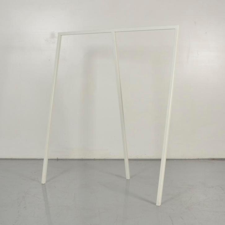 Design garderobe HAY Loop Stand - Wit - 150 x 130 cm, Huis en Inrichting, Woonaccessoires | Kapstokken, Ophalen of Verzenden