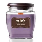 Colonial Candle - Wick Plum Berry - sojablend geurkaars 425, Verzenden, Nieuw