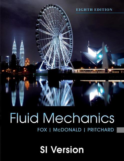 Fox and Mcdonalds Introduction to Fluid Mecha 9781118026410, Boeken, Techniek, Zo goed als nieuw, Verzenden