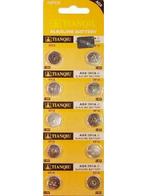 Lithium knoopcel AG8 / LR55- 1,5V (10 stuks), Ophalen of Verzenden, Nieuw