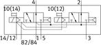 Festo 2x3/2 NO Monostabiele Lucht Magneetventiel Flens, Verzenden, Nieuw