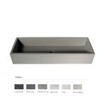 Opzet Wastafel Urbi et Orbi Immissio 90 Beton 90x31x15 cm, Doe-het-zelf en Verbouw, Sanitair, Ophalen of Verzenden, Nieuw, Overige typen