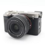 Digitale fotocamera  Sony A7C zilver + FE 28-60mm F/4-5.6, Verzenden, Gebruikt, Sony