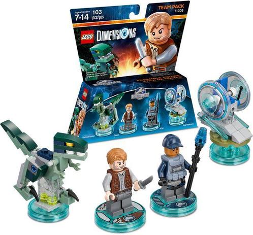 LEGO Dimensions Team Pack-Jurassic World (Diversen) Gebruikt, Verzamelen, Beelden en Beeldjes, Zo goed als nieuw, Ophalen of Verzenden