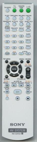 Afstandsbediening Sony rm-adp001 dav-dz700fw DAV-DZ30, Ophalen of Verzenden, Nieuw, Origineel