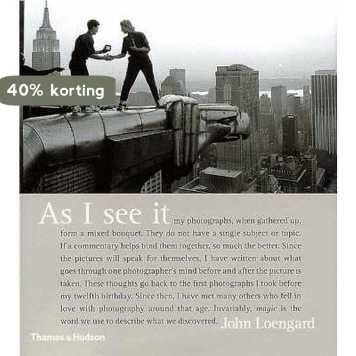 As I See It 9780500543078 J. Loengard, Boeken, Taal | Engels, Gelezen, Verzenden