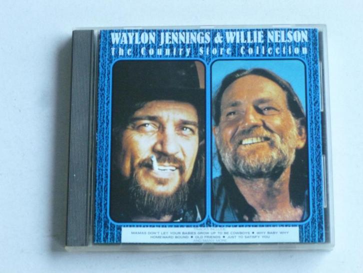 Waylon Jennings & Willie Nelson - The Country Store collecti, Cd's en Dvd's, Cd's | Country en Western, Zo goed als nieuw, Verzenden