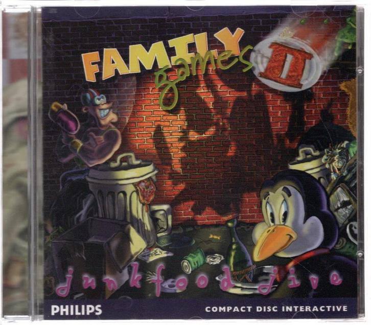 Philips CD-i / CDi Family Games II, Spelcomputers en Games, Games | Overige, Zo goed als nieuw, Verzenden