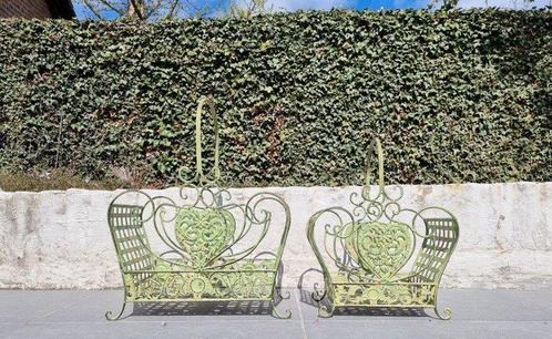 Mand (2) - Smeedijzer, Antiek en Kunst, Curiosa en Brocante