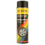MoTip Spuitbus 500ml Velgenlak Zwart Mat, Auto-onderdelen, Verzenden, Nieuw