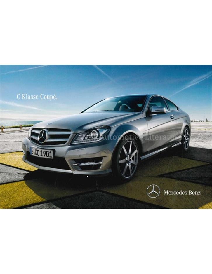 2011 MERCEDES BENZ C KLASSE BROCHURE DUITS, Boeken, Auto's | Folders en Tijdschriften