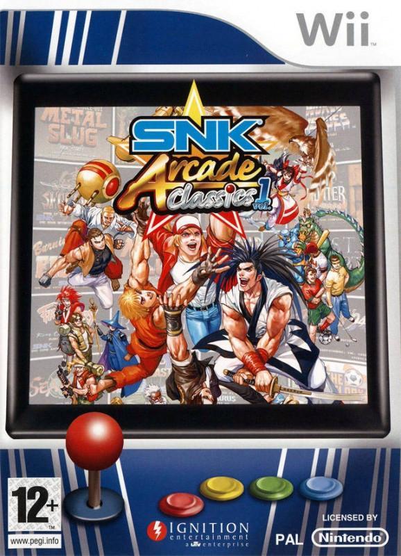 SNK Arcade Classics 1 (Nintendo Wii), Spelcomputers en Games, Games | Nintendo Wii, Gebruikt, Vanaf 7 jaar, Verzenden