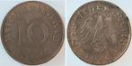Duitsland 10 Pfennig 1941a Fe- Messing plattiert, extrem..., Postzegels en Munten, Verzenden
