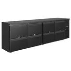 GGM Gastro | Bar & Dranken koelwerkbank ECO - 2542mm - met 8, Witgoed en Apparatuur, Koelkasten en IJskasten, Verzenden, Nieuw