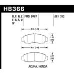 Hawk 04+ Accord TSX / 99-08 TL / 01-03 CL / 08+ Honda Accord, Ophalen of Verzenden, Nieuw