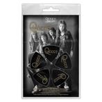 Queen - Logo - Plectrum Tri-Tip 5-pack officiële merchandise, Verzamelen, Muziek, Artiesten en Beroemdheden, Ophalen of Verzenden