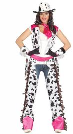 Cowgirl Kostuum Roze, Kleding | Dames, Verzenden, Nieuw
