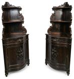 Hoekkast (2) - Hout - paar hoekkasten