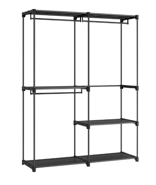 Vrijstaande Stoffen Kledingkast met Planken en Roedes, Huis en Inrichting, Kasten | Kledingkasten, Nieuw, Verzenden