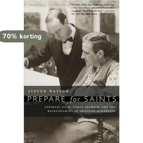 Prepare for Saints 9780520223530 Steven Watson, Boeken, Overige Boeken, Gelezen, Verzenden