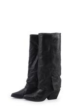 Sacha Laarzen in maat 37 Zwart, Hoge laarzen, Verzenden, Zwart, Zo goed als nieuw