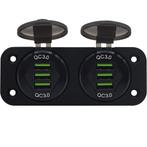 ProRide 12V USB Stopcontact 6 Poorten - Tweevoudig Inbouw -, Doe-het-zelf en Verbouw, Verzenden, Nieuw