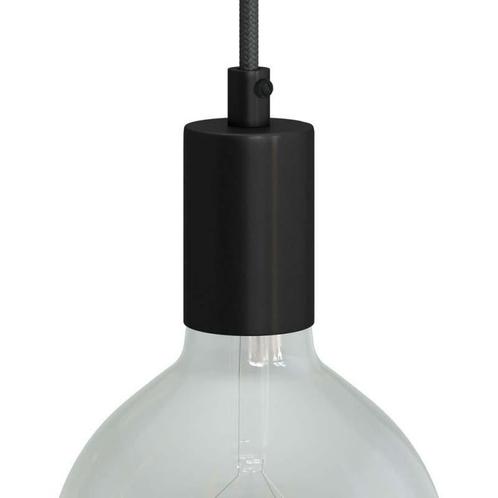 Fitting Metaal Zwart E27 met metalen trekontlaster, Doe-het-zelf en Verbouw, Overige Doe-het-zelf en Verbouw, Ophalen of Verzenden