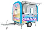 Suikerspinkraam, suikerspin trailer, suikerspin verkoopwagen, Ophalen of Verzenden