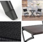 2dekans | Perel Klapstoel, inklapbaar, binnen-en, Huis en Inrichting, Stoelen, Ophalen of Verzenden, Zo goed als nieuw, Zwart