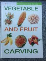 Vegetable and fruit carving – the complete step-by-step, Boeken, Kookboeken, Nieuw, Tapas, Hapjes en Dim Sum, Nidda Hongwiwat