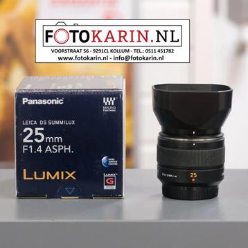 Panasonic Leica DG Summilux 25mm F1.4 ASPH MFT | occasion beschikbaar voor biedingen