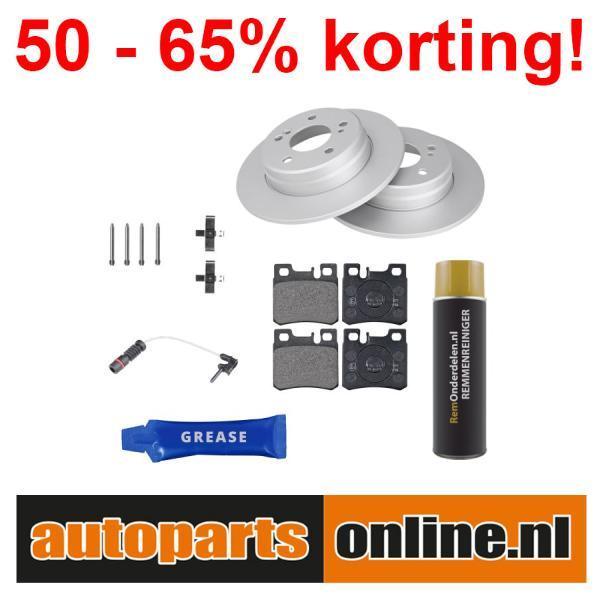 Remschijven + Remblokken Mercedes-benz Slk achterzijde, Auto-onderdelen, Besturing, Nieuw, Verzenden