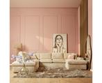 MySofa Teddy U-bank Ribstof - Beige, Ophalen of Verzenden, Nieuw