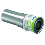 Uponor MLC perskoppeling recht 32 x 28 buis, Doe-het-zelf en Verbouw, Buizen en Afvoer, Ophalen of Verzenden, Nieuw